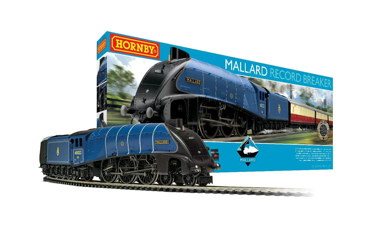 Empire Warehouse Model railways Hornby R1282M Mallard Record Breaker Train Set