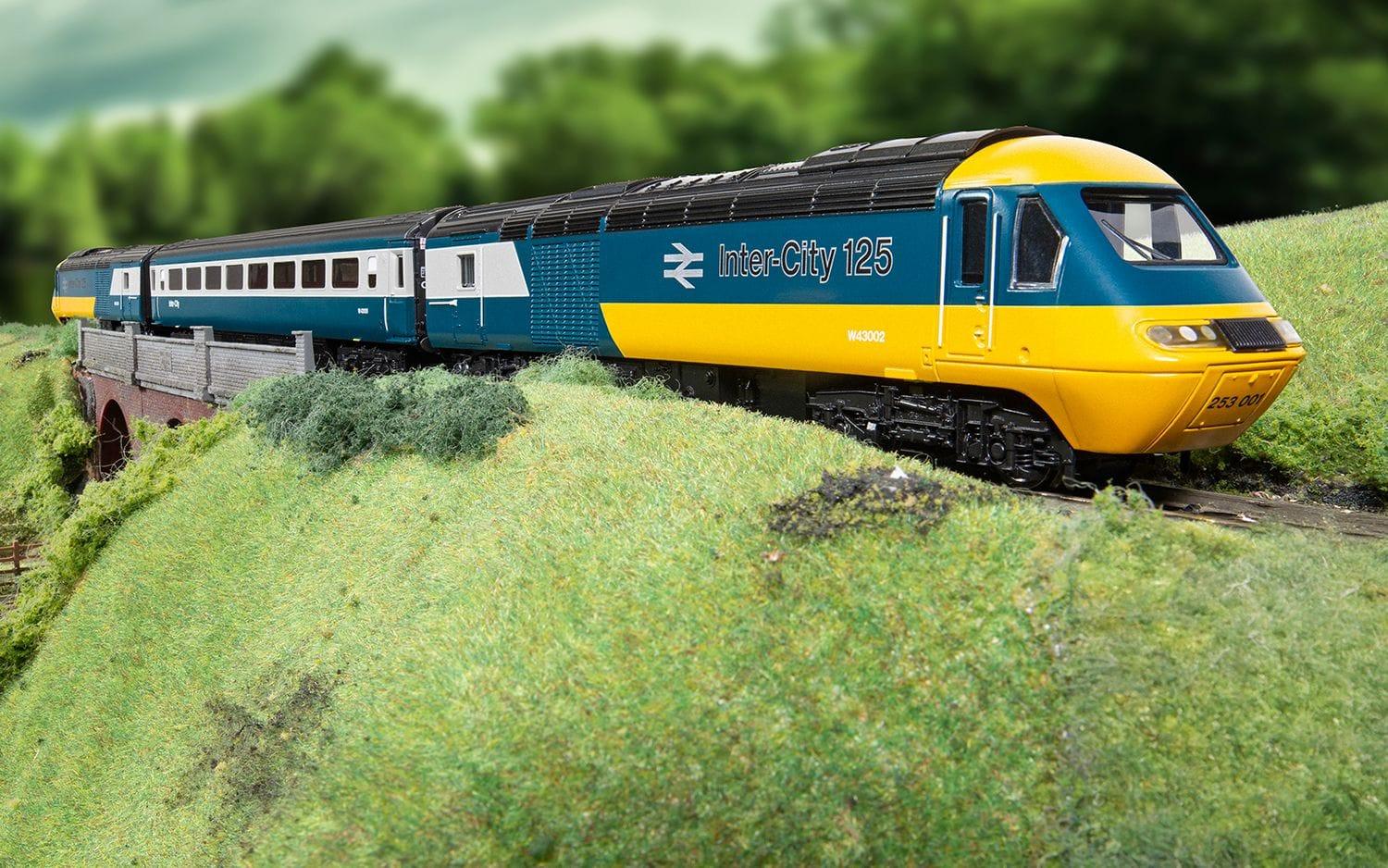 Empire Warehouse Model railways Hornby R1289M BR Intercity 125 High Speed Retro Train Set