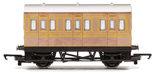 Empire Warehouse Model railways Hornby R4674 LNER Teak 4 Wheel Passenger Coach - Unboxed