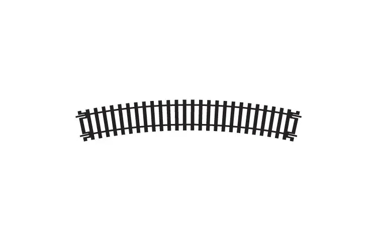 Empire Warehouse Model railways Hornby R608 Curve - 3rd Radius Track Piece