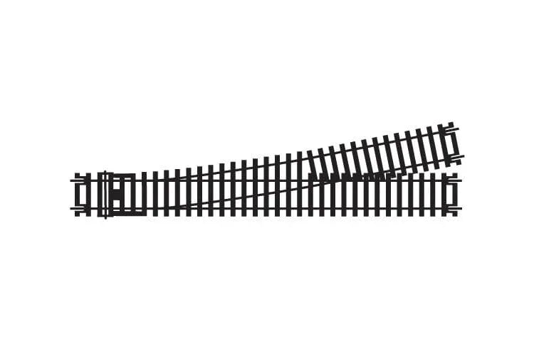 Empire Warehouse Model railways Hornby R8077 Left Hand Express Point Track Piece