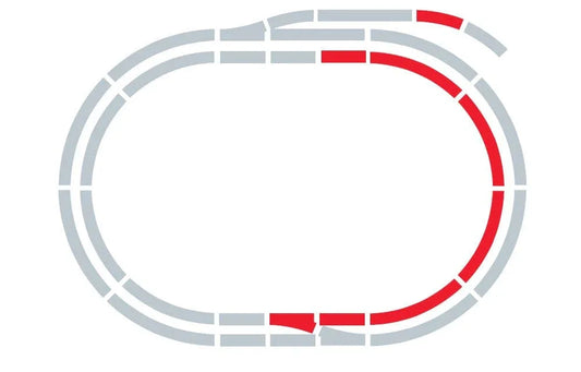 Empire Warehouse Model railways Hornby R8223 Track Extension Pack C