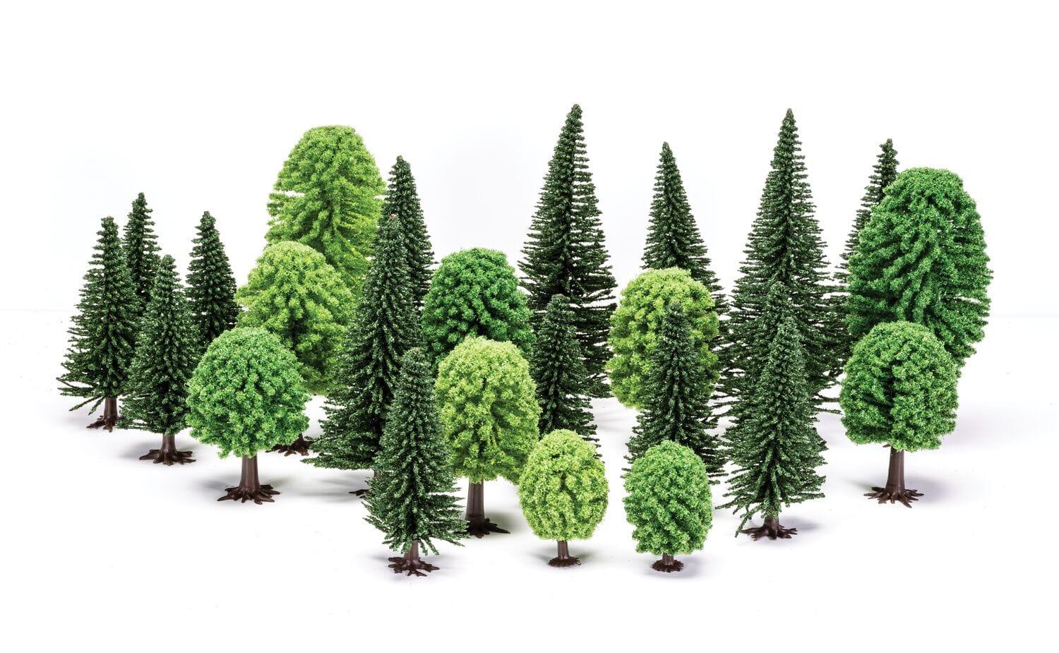 Empire Warehouse Model railways Hornby SkaleScenics R7201 Hobby' Mixed (Deciduous and Fir) Trees (20 pack)