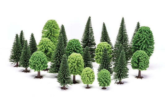 Empire Warehouse Model railways Hornby SkaleScenics R7201 Hobby' Mixed (Deciduous and Fir) Trees (20 pack)
