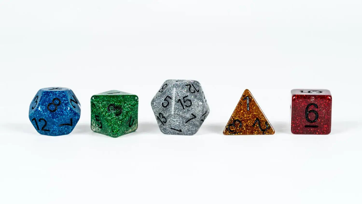 FanRoll by Metallic Dice Games D&D 50th Anniversary Modern Holmes Inspired Set