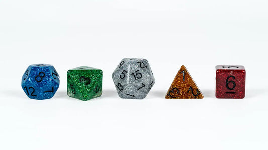 FanRoll by Metallic Dice Games D&D 50th Anniversary Modern Holmes Inspired Set