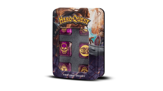FanRoll by Metallic Dice Games Dice HeroQuest First Light D6 Dice Set