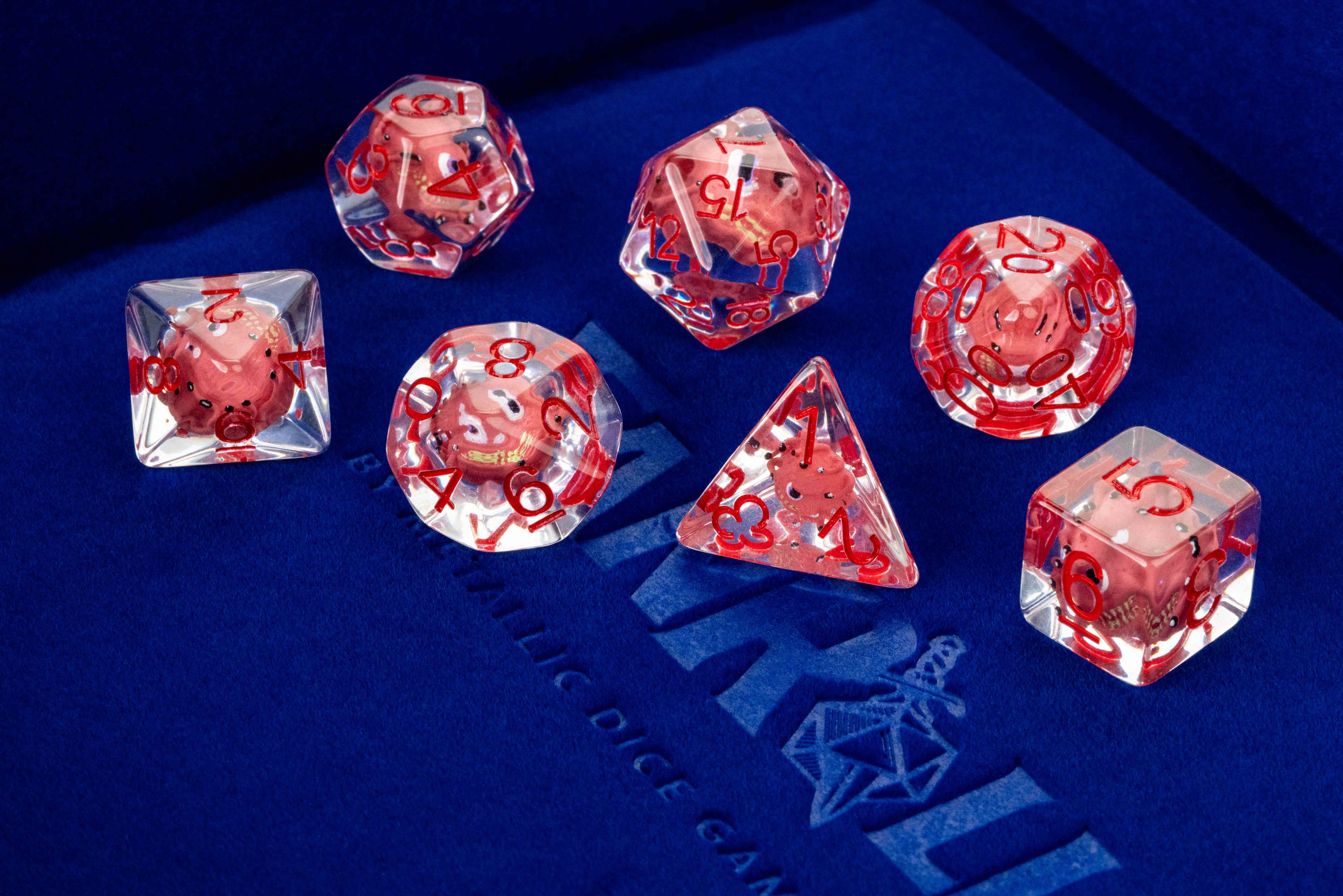 FanRoll by Metallic Dice Games Dungeons & Dragons Beholder Resin Dice Set