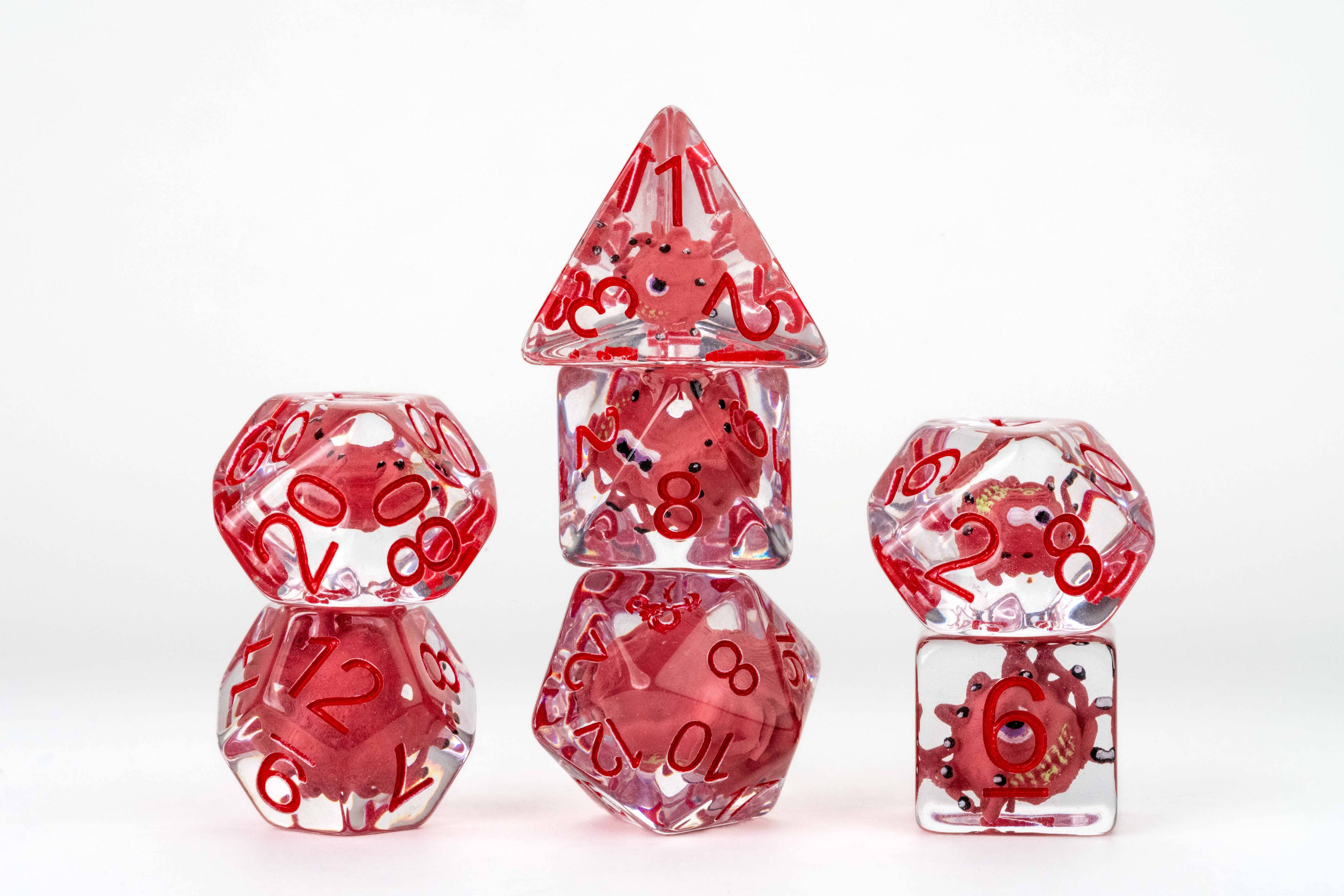 FanRoll by Metallic Dice Games Dungeons & Dragons Beholder Resin Dice Set