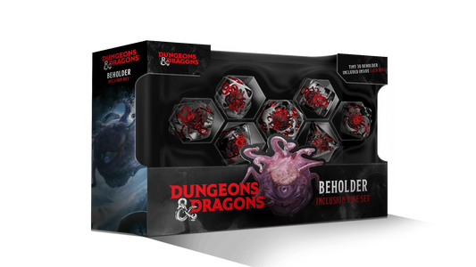 FanRoll by Metallic Dice Games Dungeons & Dragons Beholder Resin Dice Set