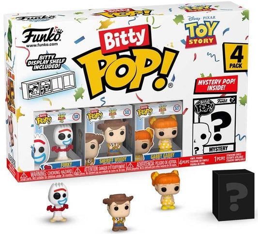 Funko Pop FUNKO BITTY POP: TOY STORY 4PK - WOODY 889698730426
