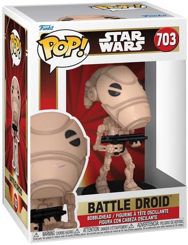 Funko Pop FUNKO POP STAR WARS: SW - BATTLE DROID 889698760164