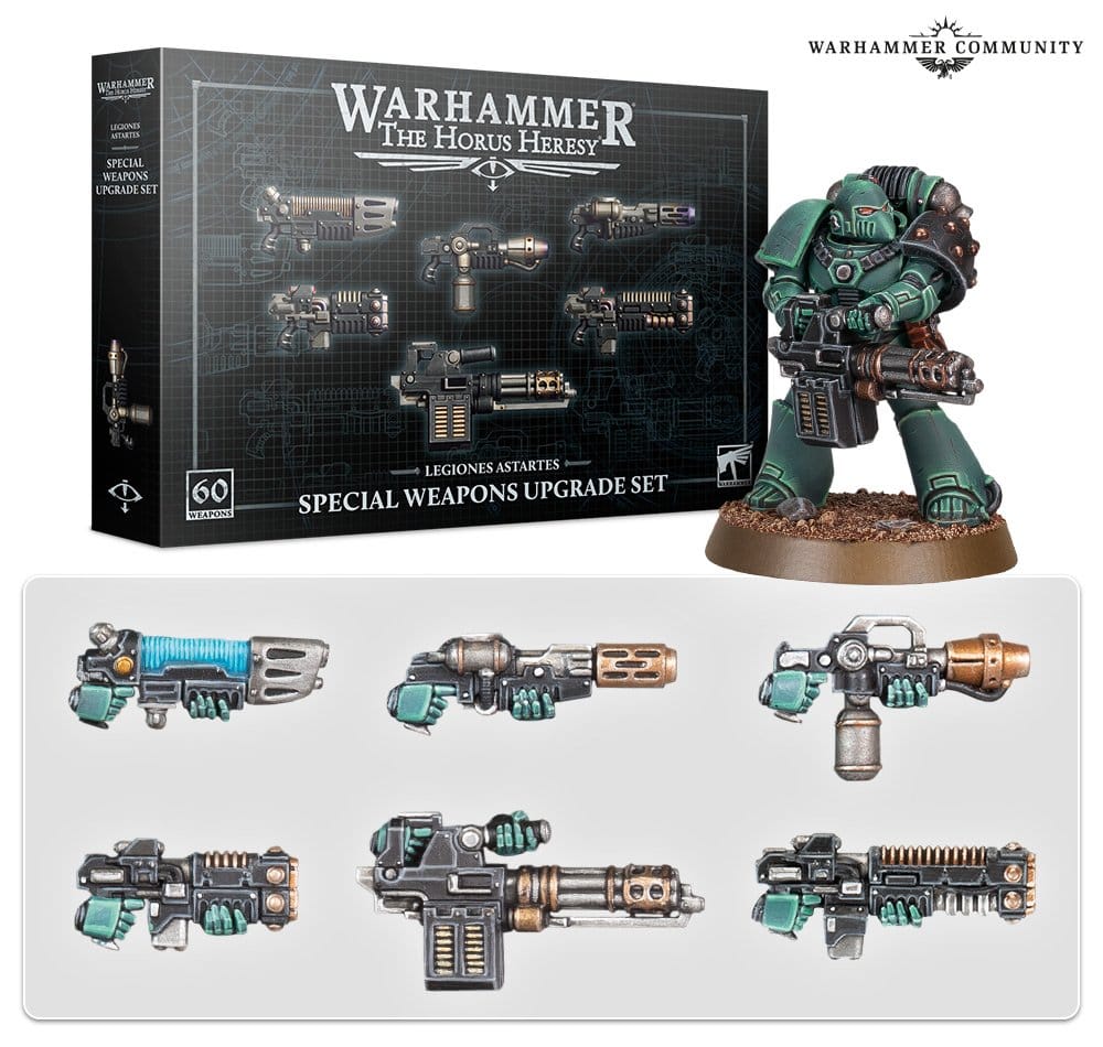 Horus Heresy LEGIONES ASTARTES: SPECIAL WEAPONS UPGRADE SET 5011921144914