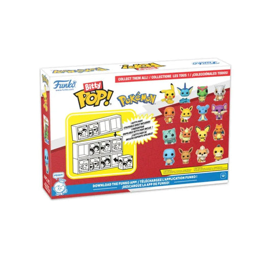 GameOn.games Action & Toy Figures Bitty POP: Pokémon - Bulbasaur 4 Pack