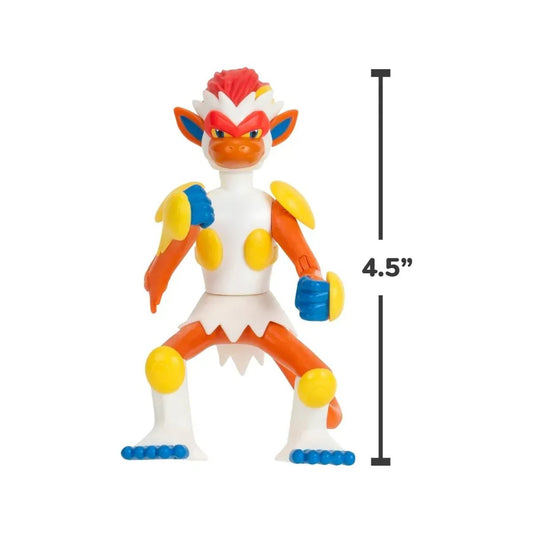 GameOn.games Action & Toy Figures Fighting-type Battle Ready 3-figure - Lucario, Pancham & Monferno