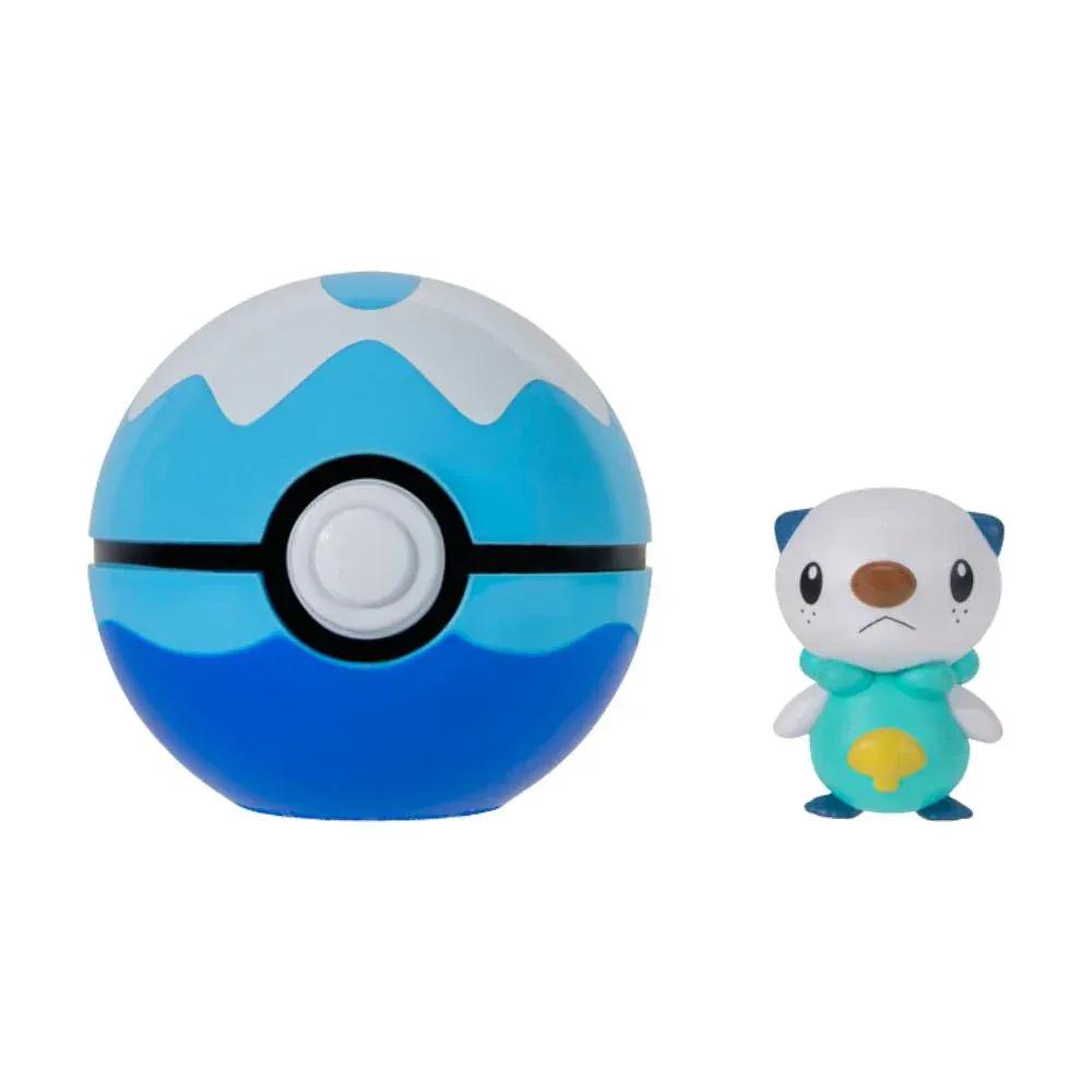 GameOn.games Action & Toy Figures Pokémon Clip 'n' Go - Oshawott & Dive Ball