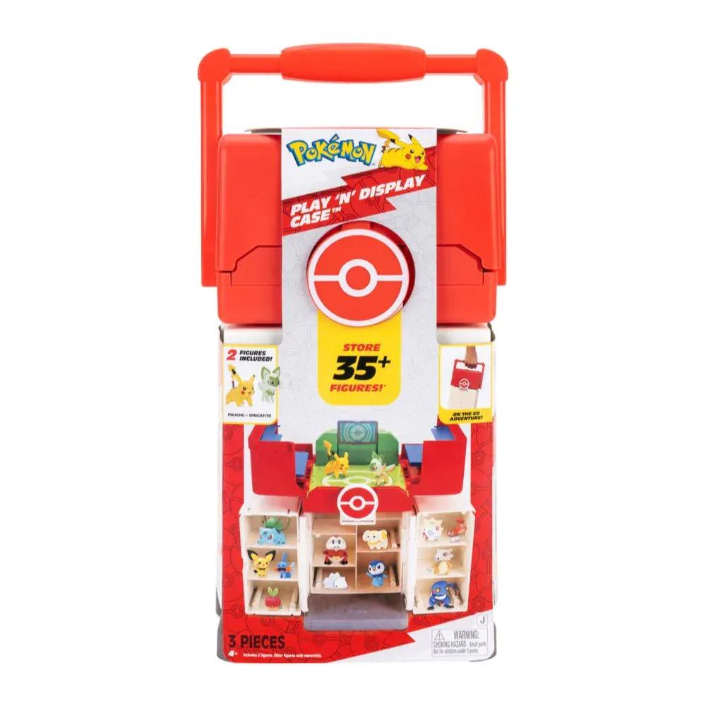 GameOn.games Action & Toy Figures Pokémon Medium Play 'n' Display Case