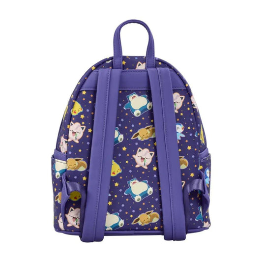 GameOn.games Bag Loungefly - Sleeping Pikachu Mini Backpack Faux Leather