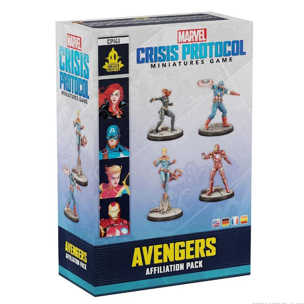 GameOn.games board game Marvel Crisis Protocol - Avengers Affiliation Pack
