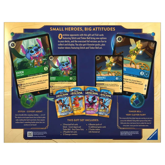 GameOn.games Collectible Trading Cards Disney Lorcana TCG - Into The Inklands - Gift Set