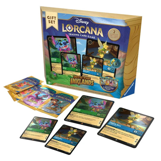 GameOn.games Collectible Trading Cards Disney Lorcana TCG - Into The Inklands - Gift Set