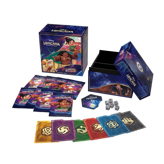 GameOn.games Collectible Trading Cards Disney Lorcana TCG - Shimmering Skies Illumineer's Trove Set - Set 5