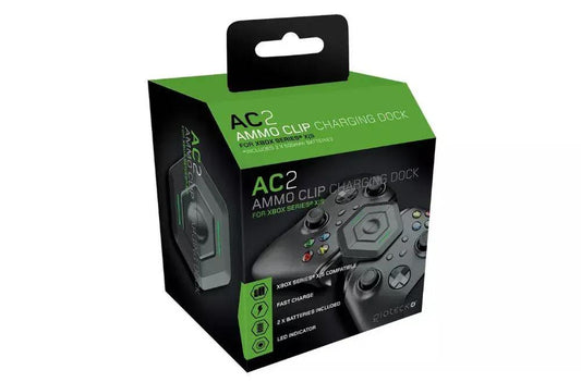 GameOn.games Gioteck AC-2 Ammo Clip Charging Station - Xbox Series X/S