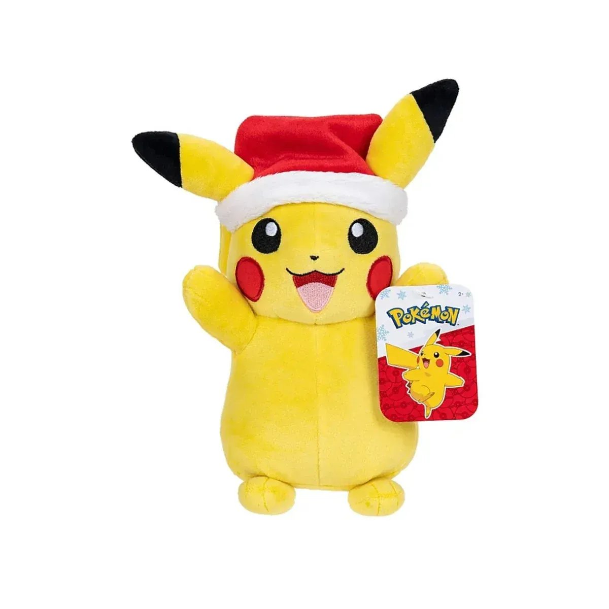 GameOn.games Plush Pikachu with Santa Hat 8" Plush