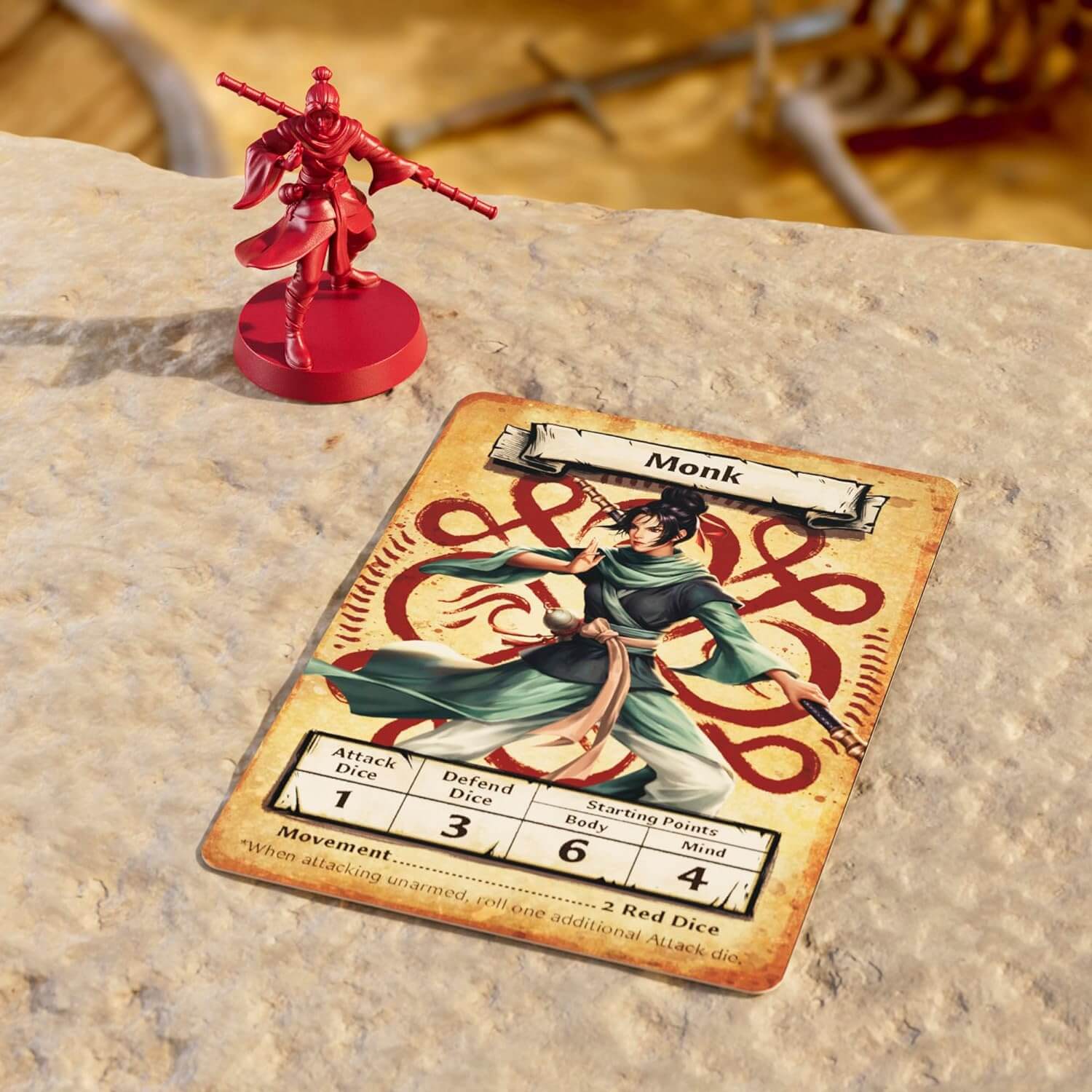 GameRaid Board Game HeroQuest Expansion Path of The Wandering Monk