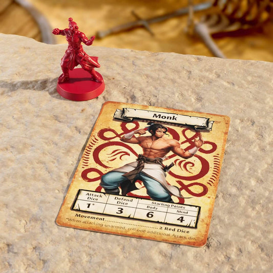 GameRaid Board Game HeroQuest Expansion Path of The Wandering Monk