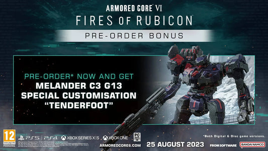 GameRaid Video Game Armored Core VI Fires of Rubicon Launch Edition PS5