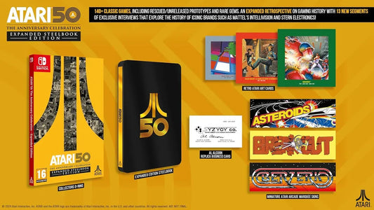GameRaid Video Game Atari 50: The Anniversary Celebration – Expanded Edition – Steelbook (Switch)