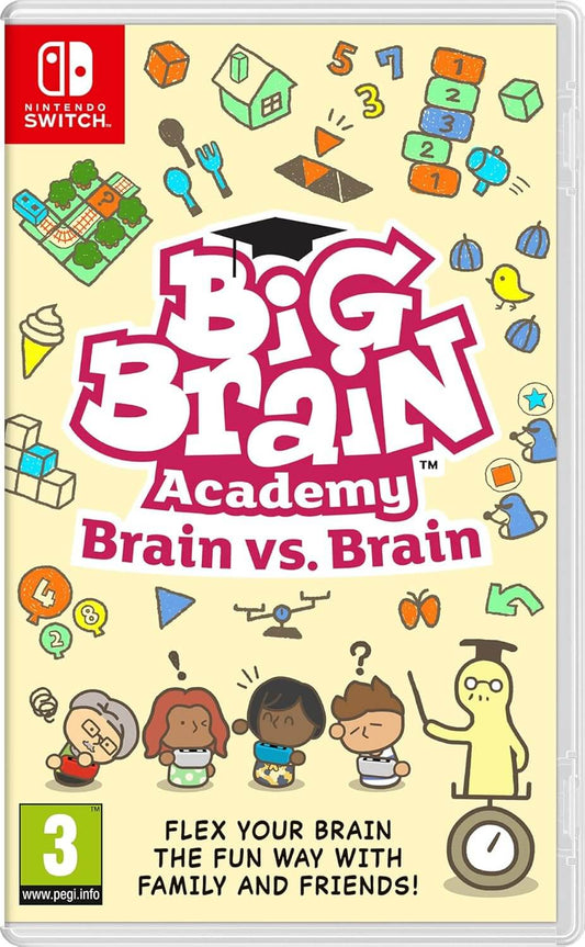 GameRaid Video Game Big Brain Academy: Brain vs Brain Nintendo Switch
