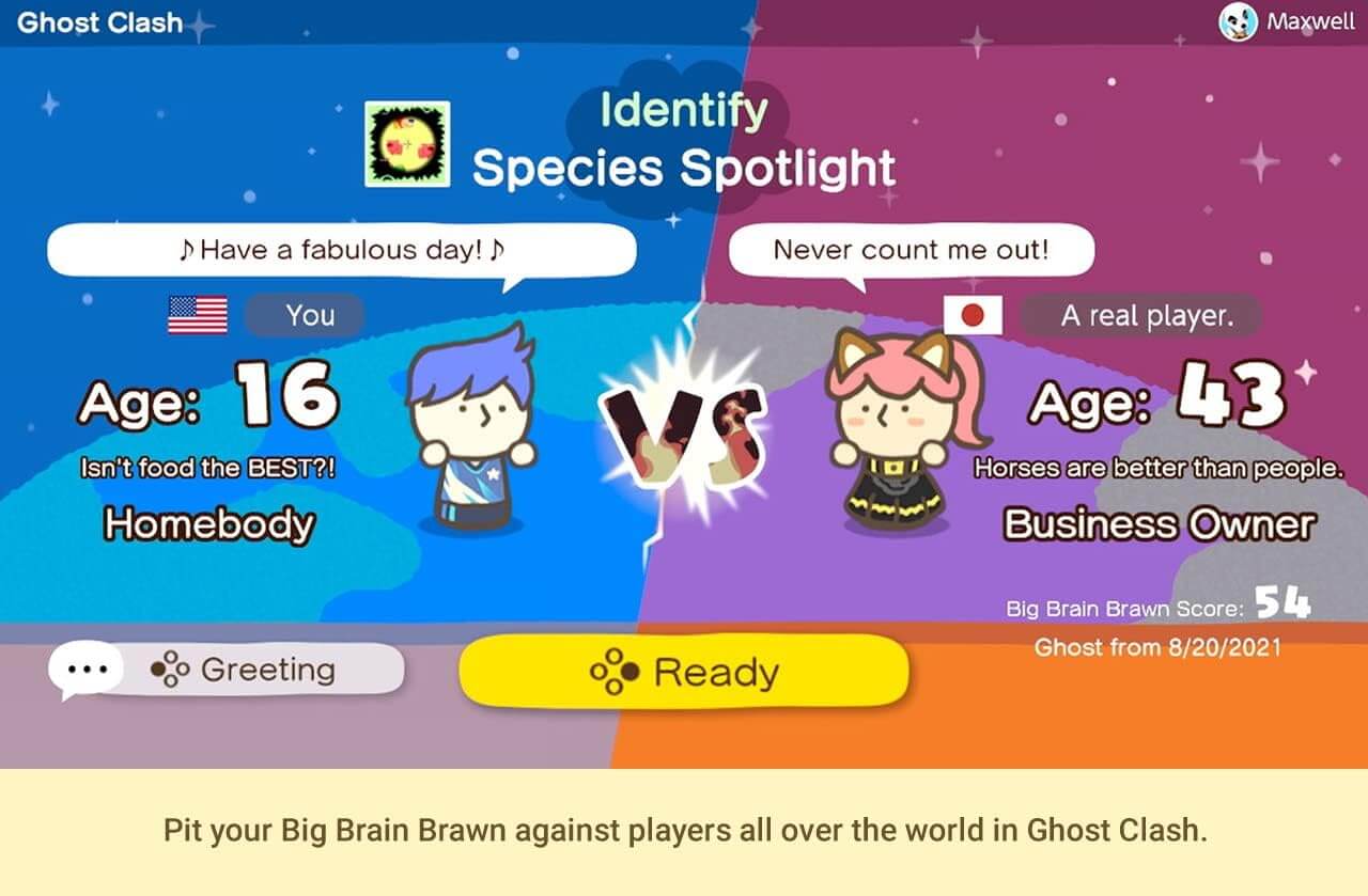 GameRaid Video Game Big Brain Academy: Brain vs Brain Nintendo Switch