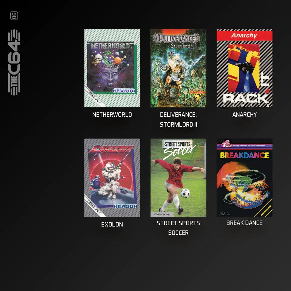 GameRaid Video Game BLAZE Evercade C64 Collection 3