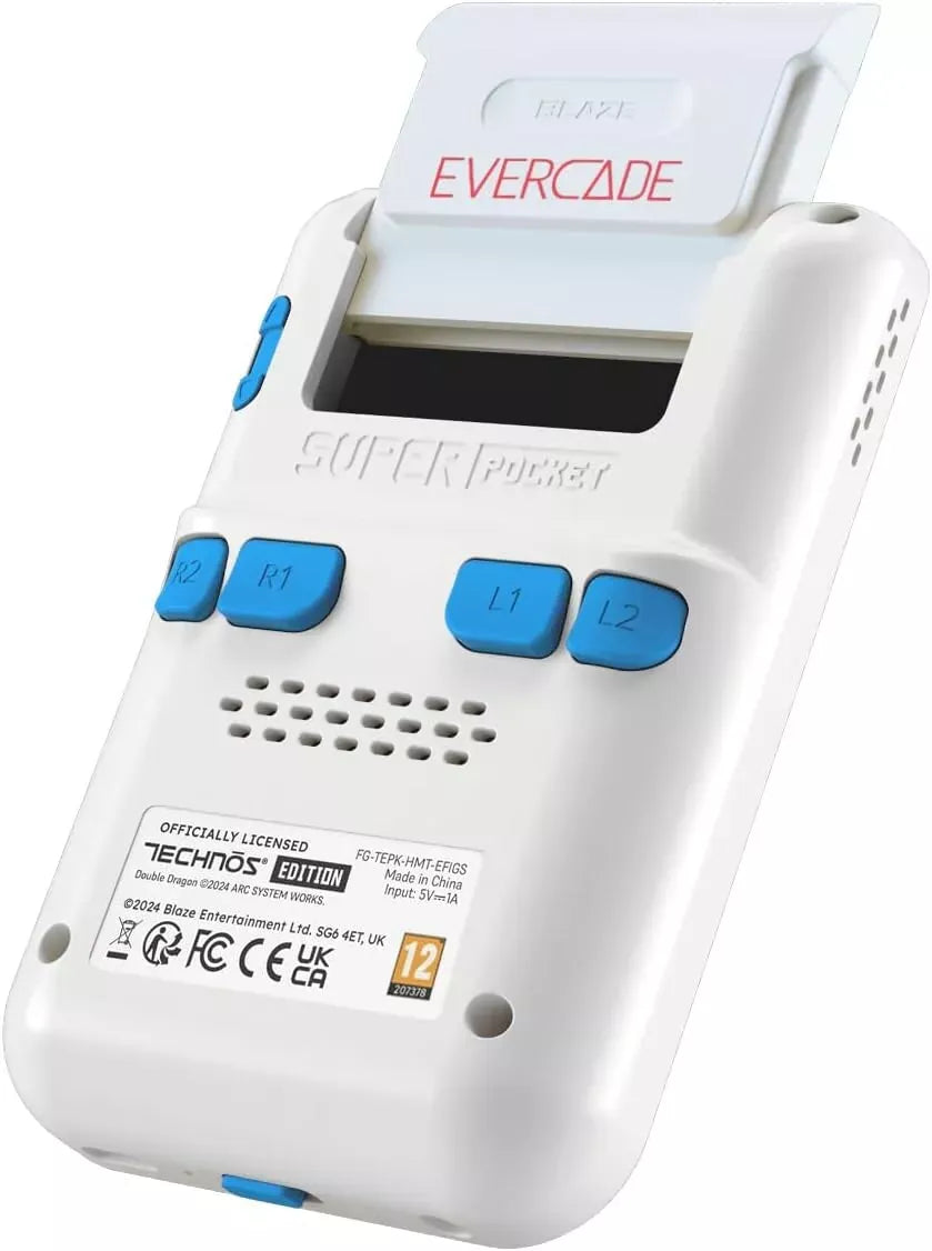 GameRaid Video Game Blaze Evercade Tehnos Super Pocket Edition