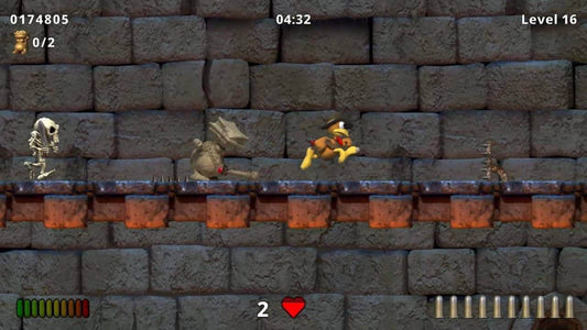 GameRaid Video Game Crazy Chicken Traps And Treasures PS5
