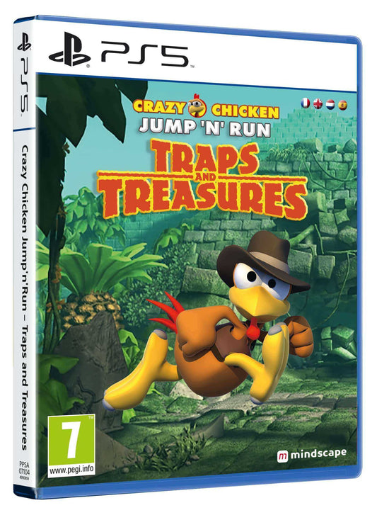 GameRaid Video Game Crazy Chicken Traps And Treasures PS5