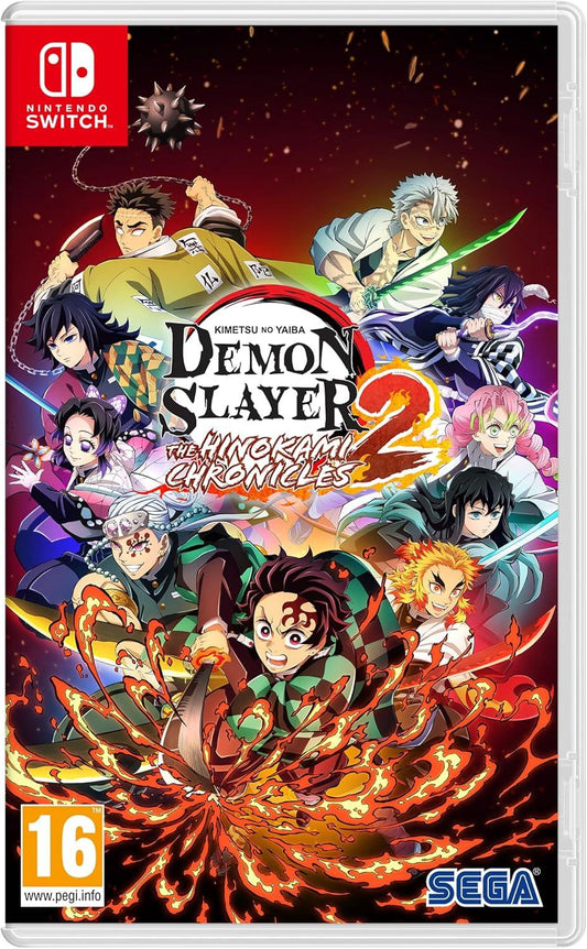 GameRaid Video Game Demon Slayer 2 -Kimetsu no Yaiba-The Hinokami Chronicles 2 (Nintendo Switch)