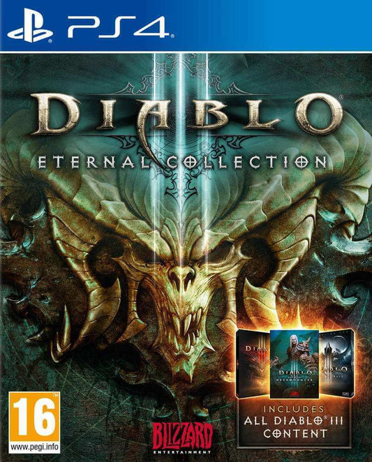 GameRaid Video Game Diablo III Eternal Collection PS4