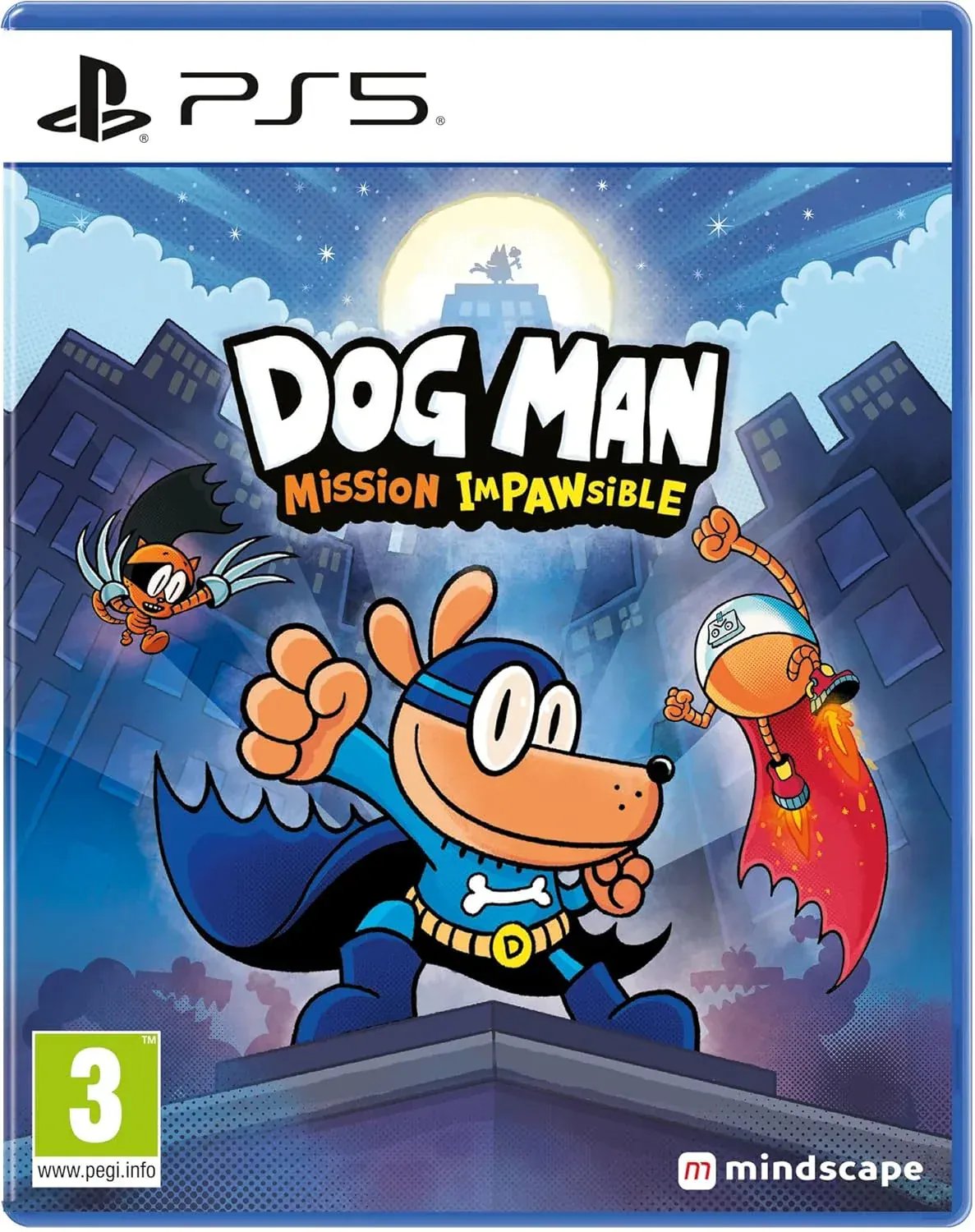 GameRaid Video Game Dog Man: Mission Impawsible PS5