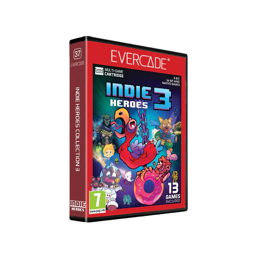 GameRaid Video Game Evercade Indie Heroes Collection 3 – BLAZE Cartridge