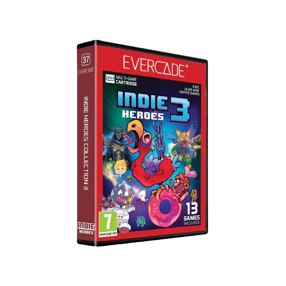 GameRaid Video Game Evercade Indie Heroes Collection 3 – BLAZE Cartridge