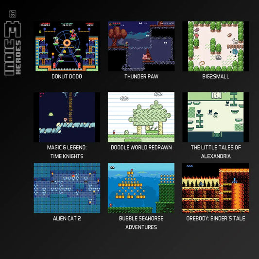 GameRaid Video Game Evercade Indie Heroes Collection 3 – BLAZE Cartridge