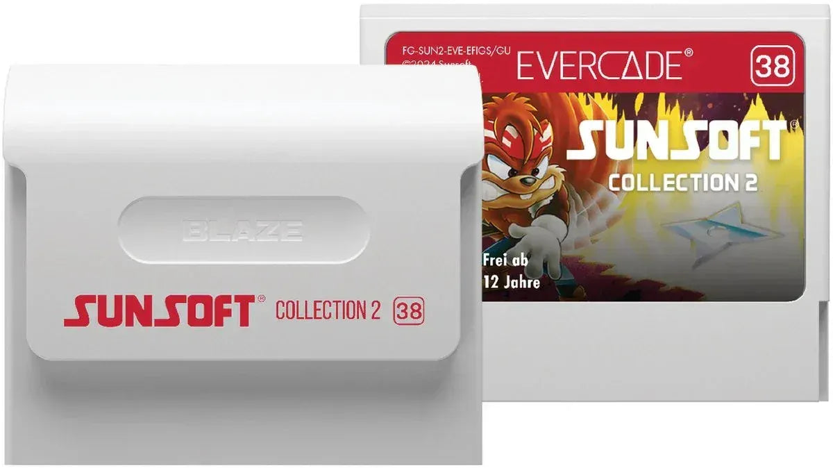 GameRaid Video Game Evercade Sunsoft Collection 2 – Cartridge