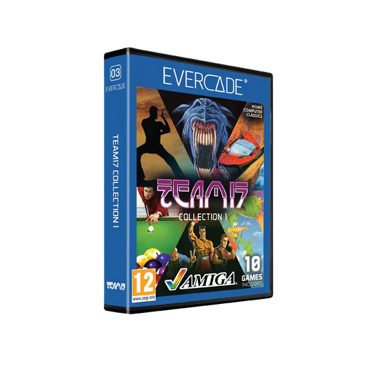 GameRaid Video Game Evercade Team 17 Amiga Collection 1 – BLAZE Cartridge