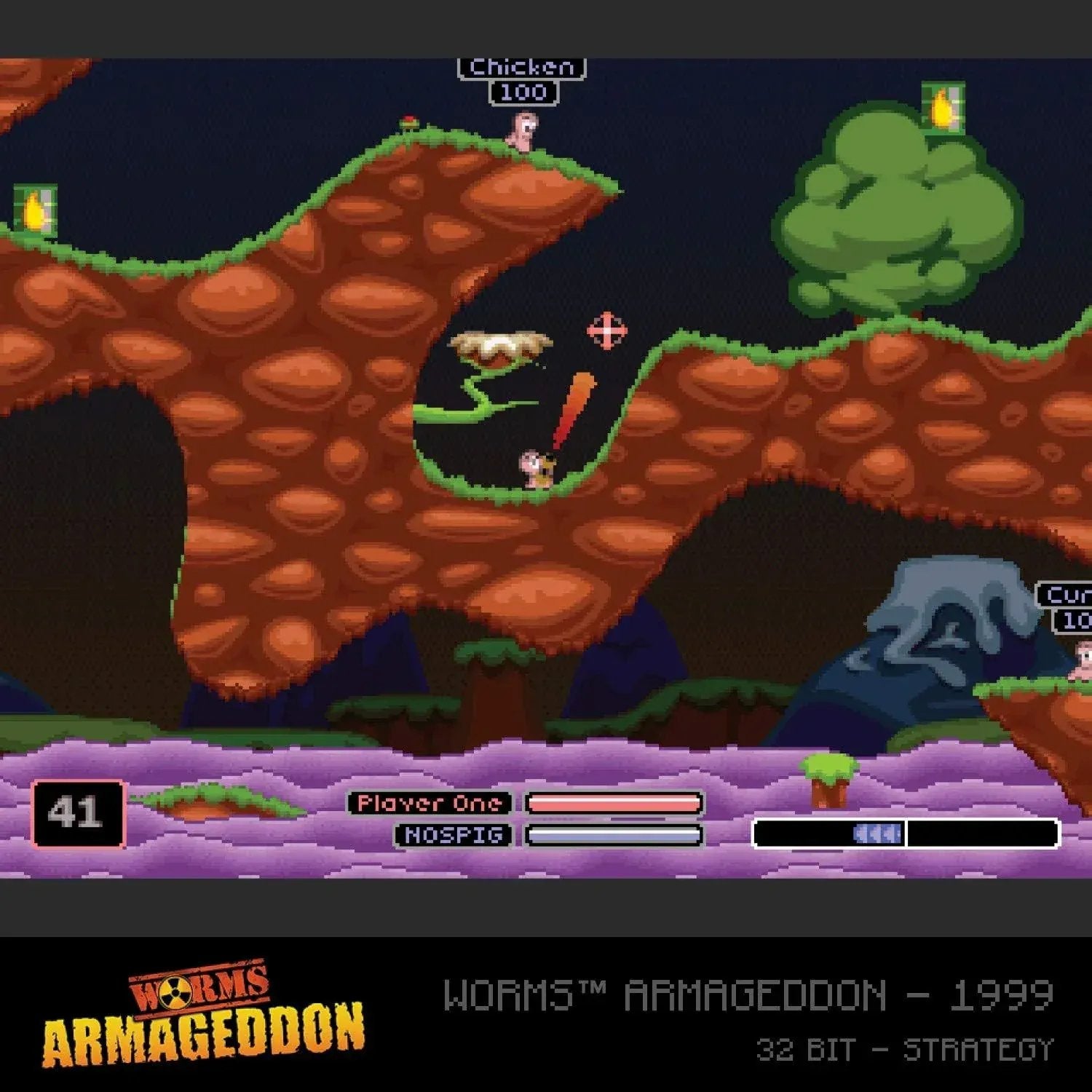 GameRaid Video Game Evercade Worms Collection 1 Cartridge