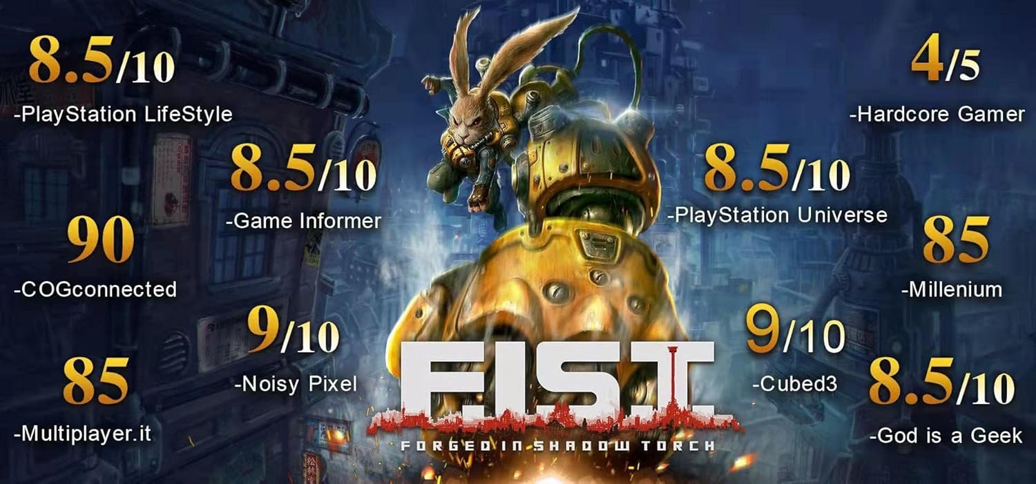 GameRaid Video Game F.I.S.T. Forged In Shadow Torch – Limited Edition (PS4)