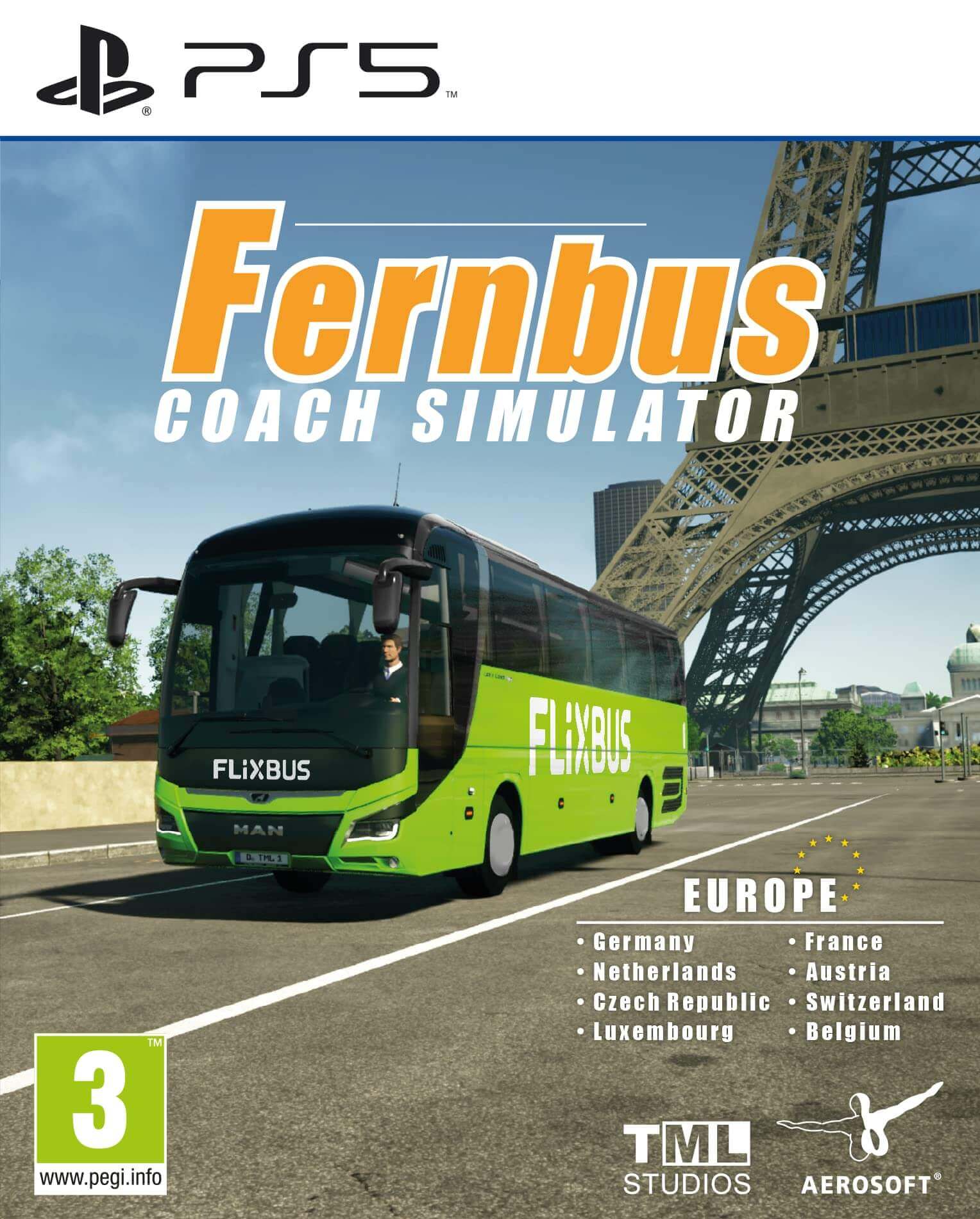 GameRaid Video Game Fernbus Coach Simulator PS5
