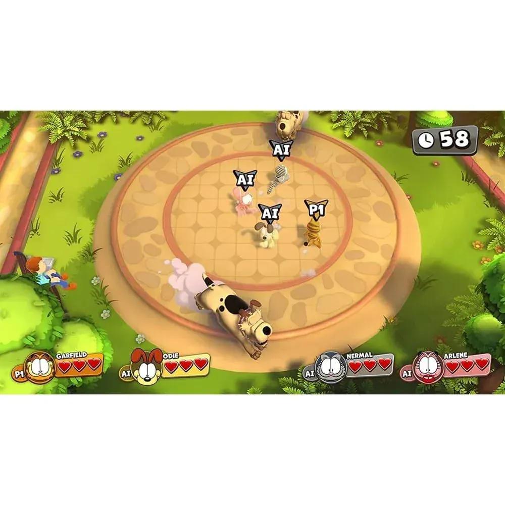 GameRaid Video Game Garfield Lasagna Party Nintendo Switch